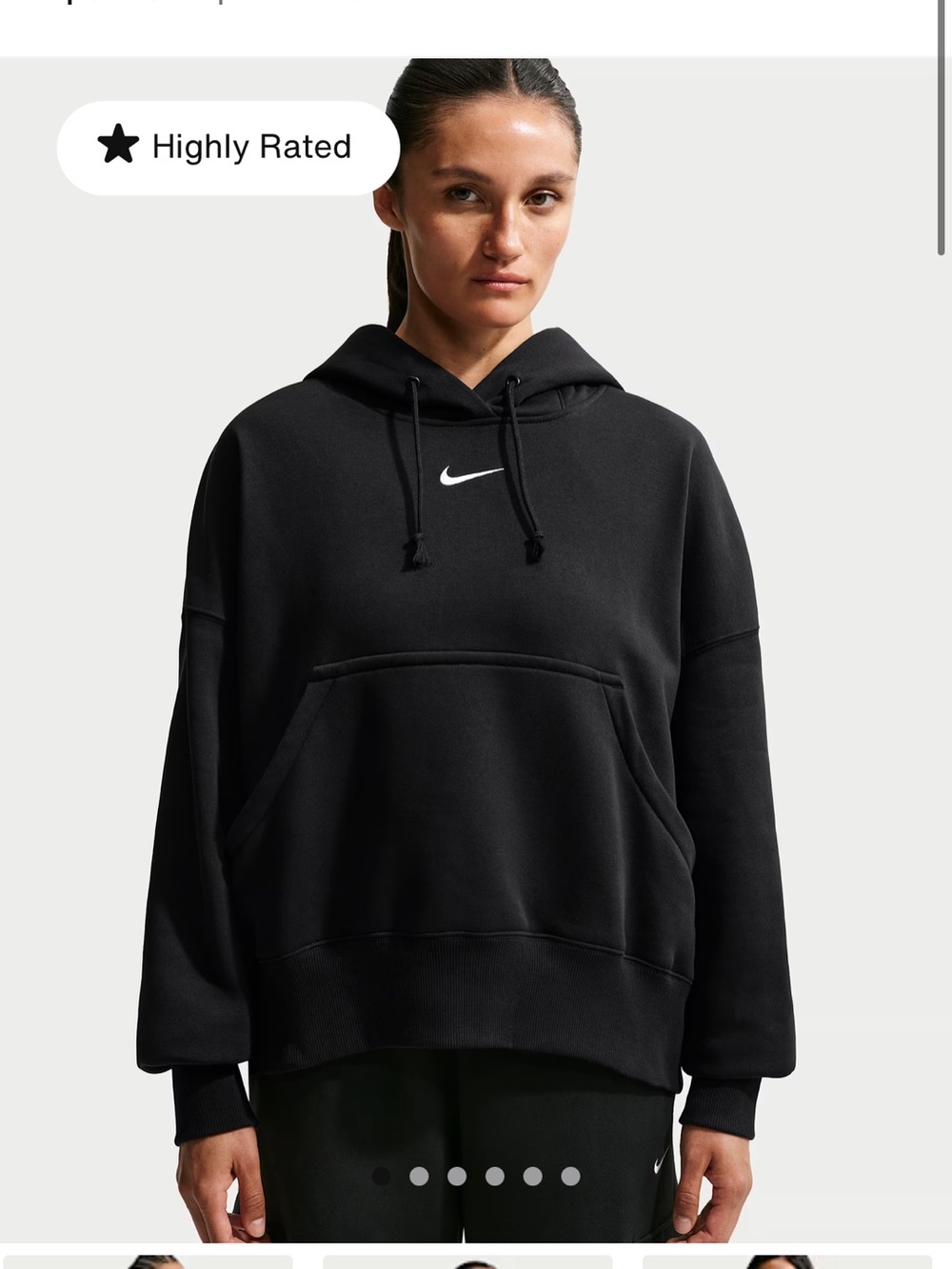 Nike Sportswear Phoenix Fleece
Women's Over-Oversized Pullover Hoodie size XS